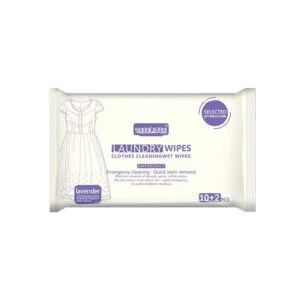Laundry cleaning wipes